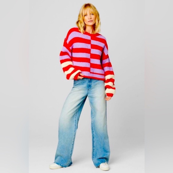 Blank NYC Sweaters - Blank NYC Cropped Sweater in Good Mood New Size Med